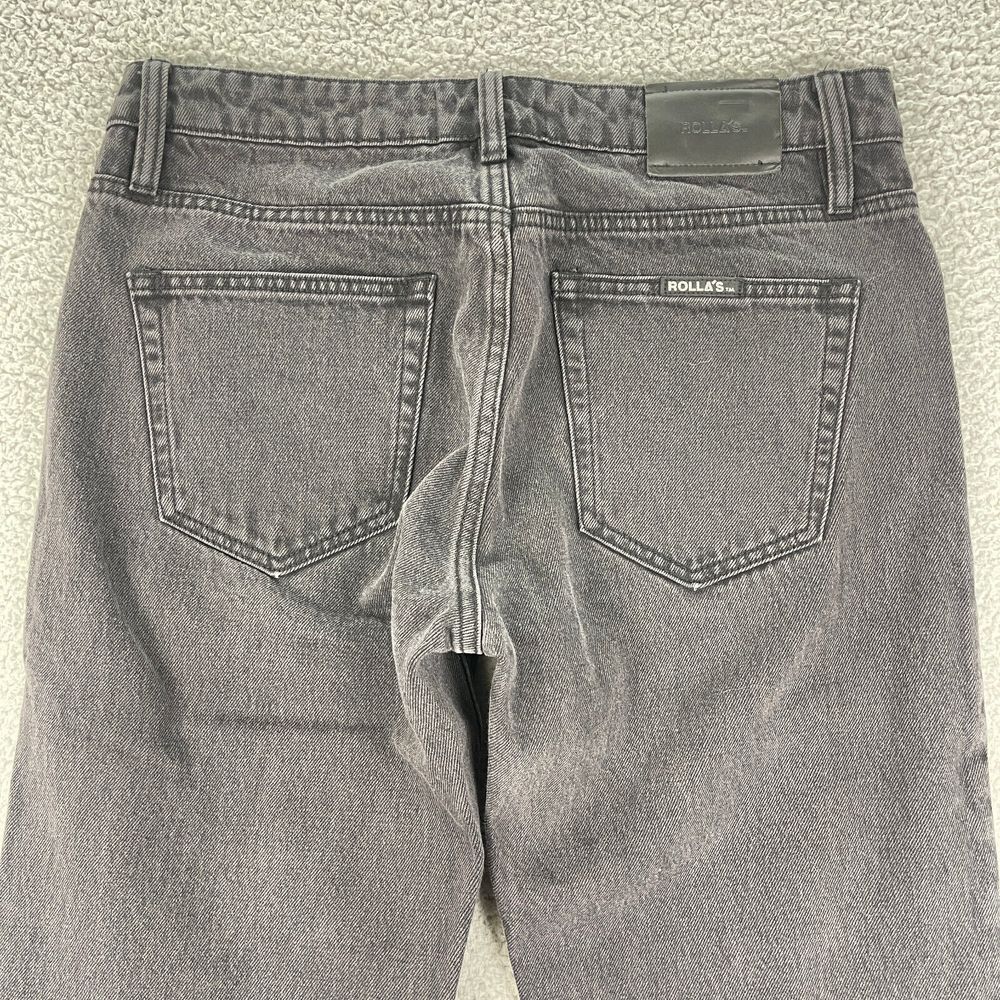 Rolla's Jeans Womens 30x32 Black Straight Leg Vintage‎ Inspired Australian Denim - Picture 5 of 10
